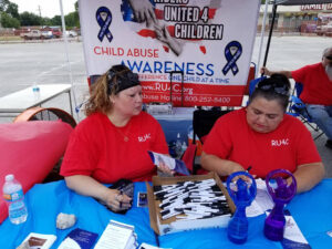 Child abuse awareness event, Alamo Chapter Texas