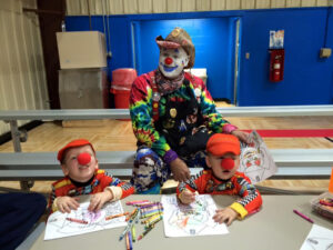 Nothing more fun than clowns and kids